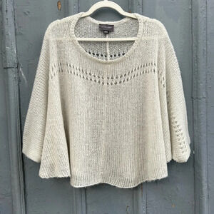 Anthropologie Wooden Ships Poncho Sweater size  XS